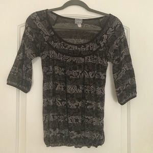 Light and Airy Patterned Top